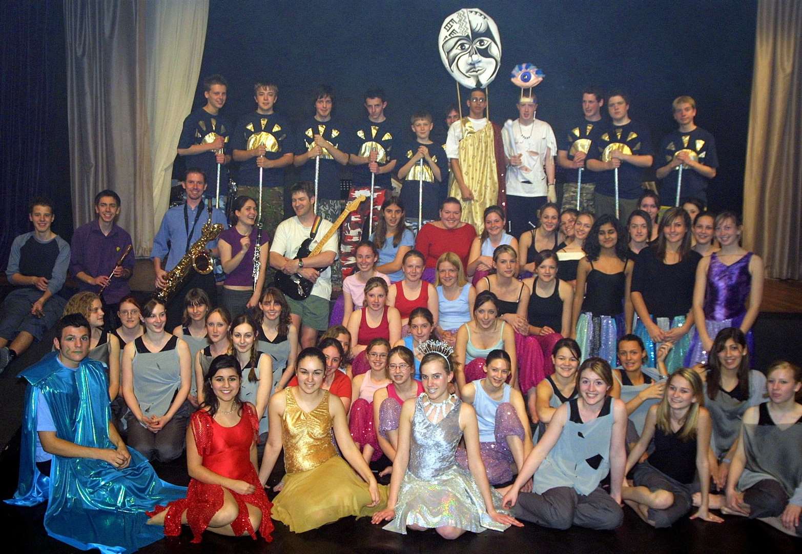 More than 200 Kennet School pupils took to the stage in 2004 for the school’s annual dance production. The first half of the programme featured groups of pupils from the various year groups. The second half featured a dance drama entitled The Journey of Ulysses, following the Greek hero’s trials as he attempts to be reunited with his wife Penelope and son Telemachus