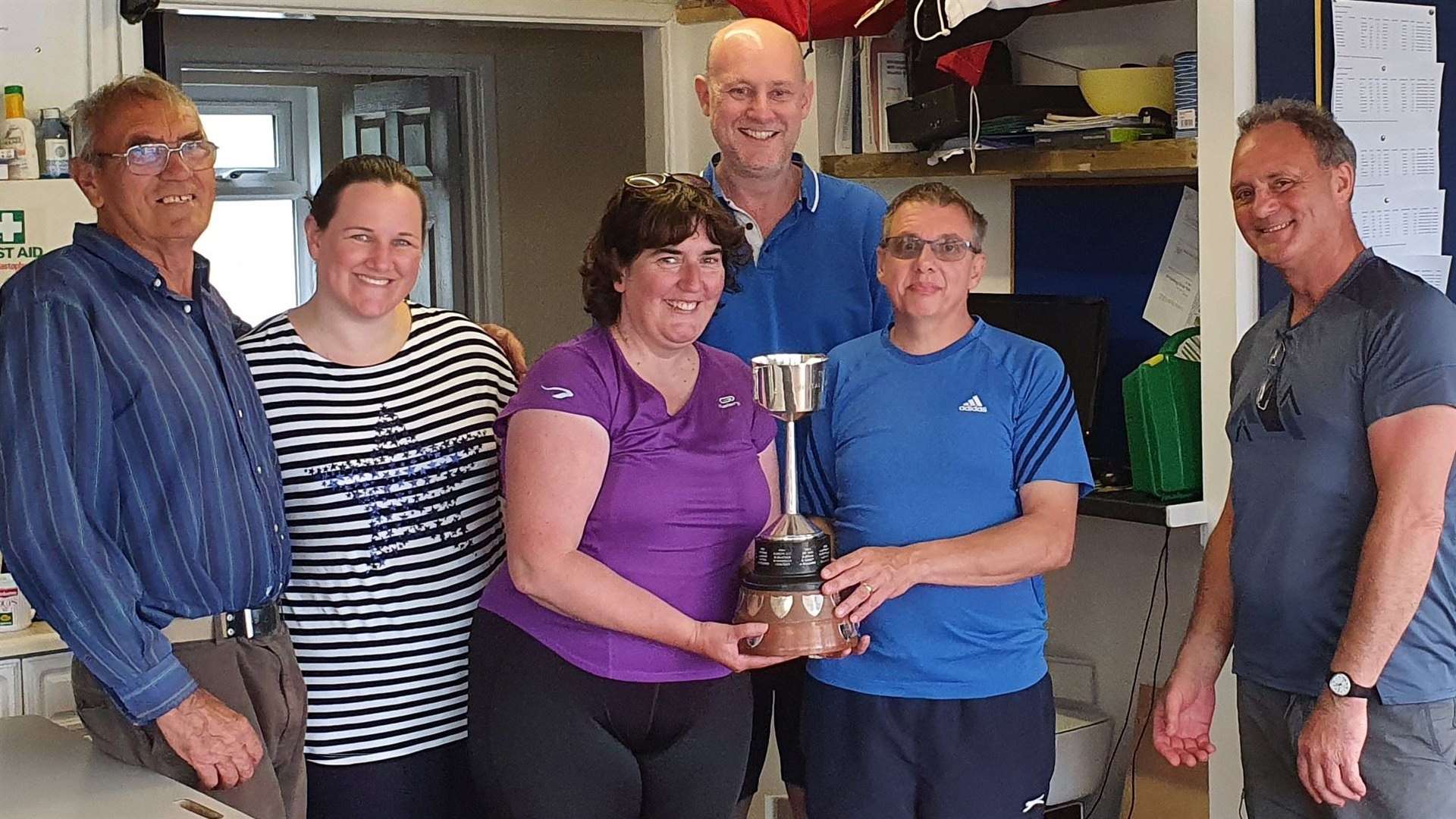 The 'A' Team winners