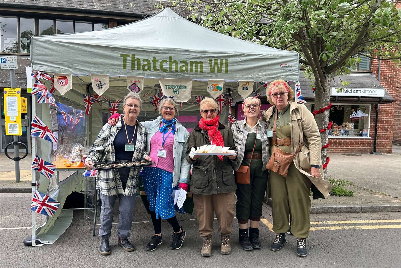 Thatcham Women's Institute at the Best of British Market
