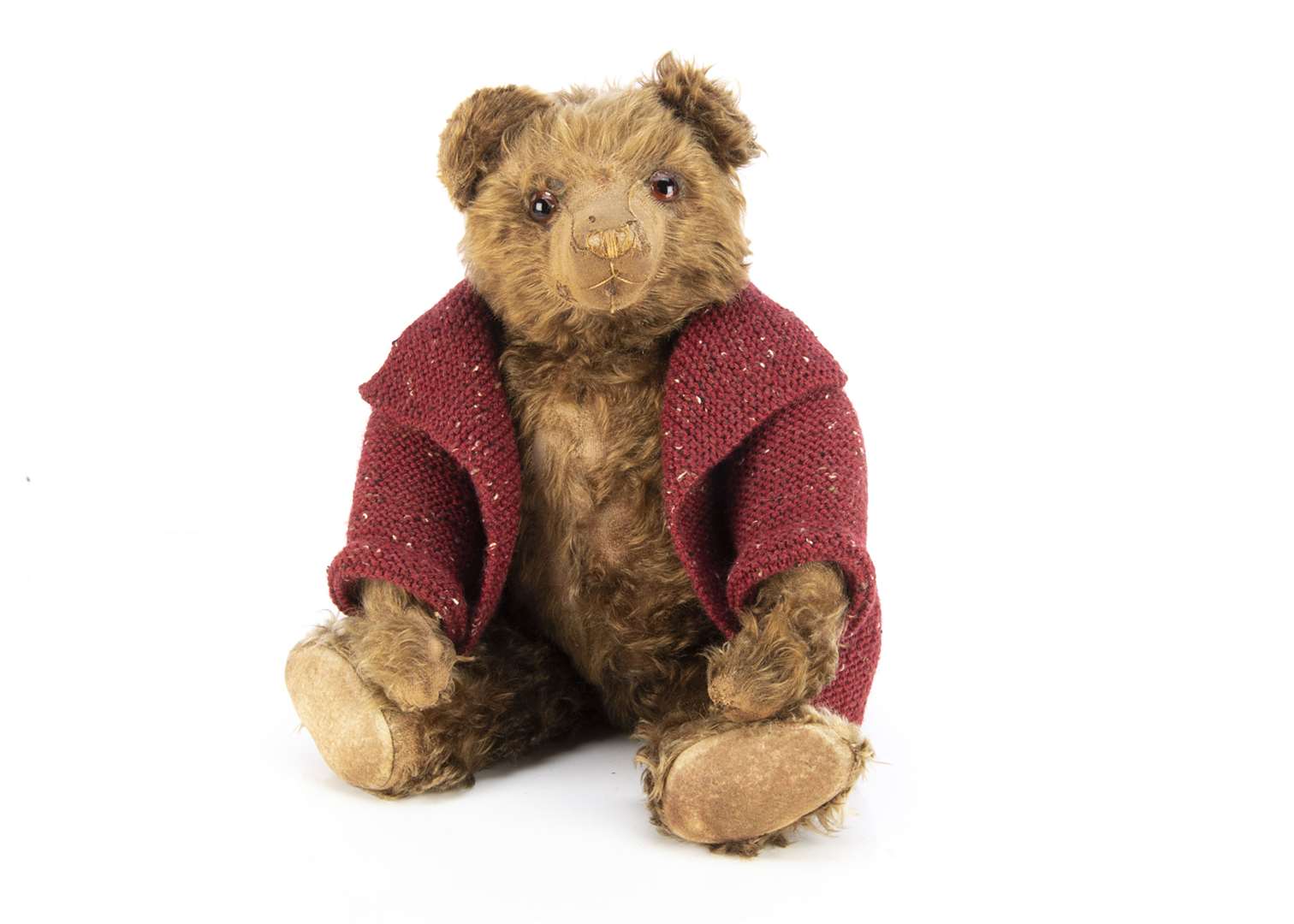 A brown mohair Farnell teddy bear, 1920s £500-800