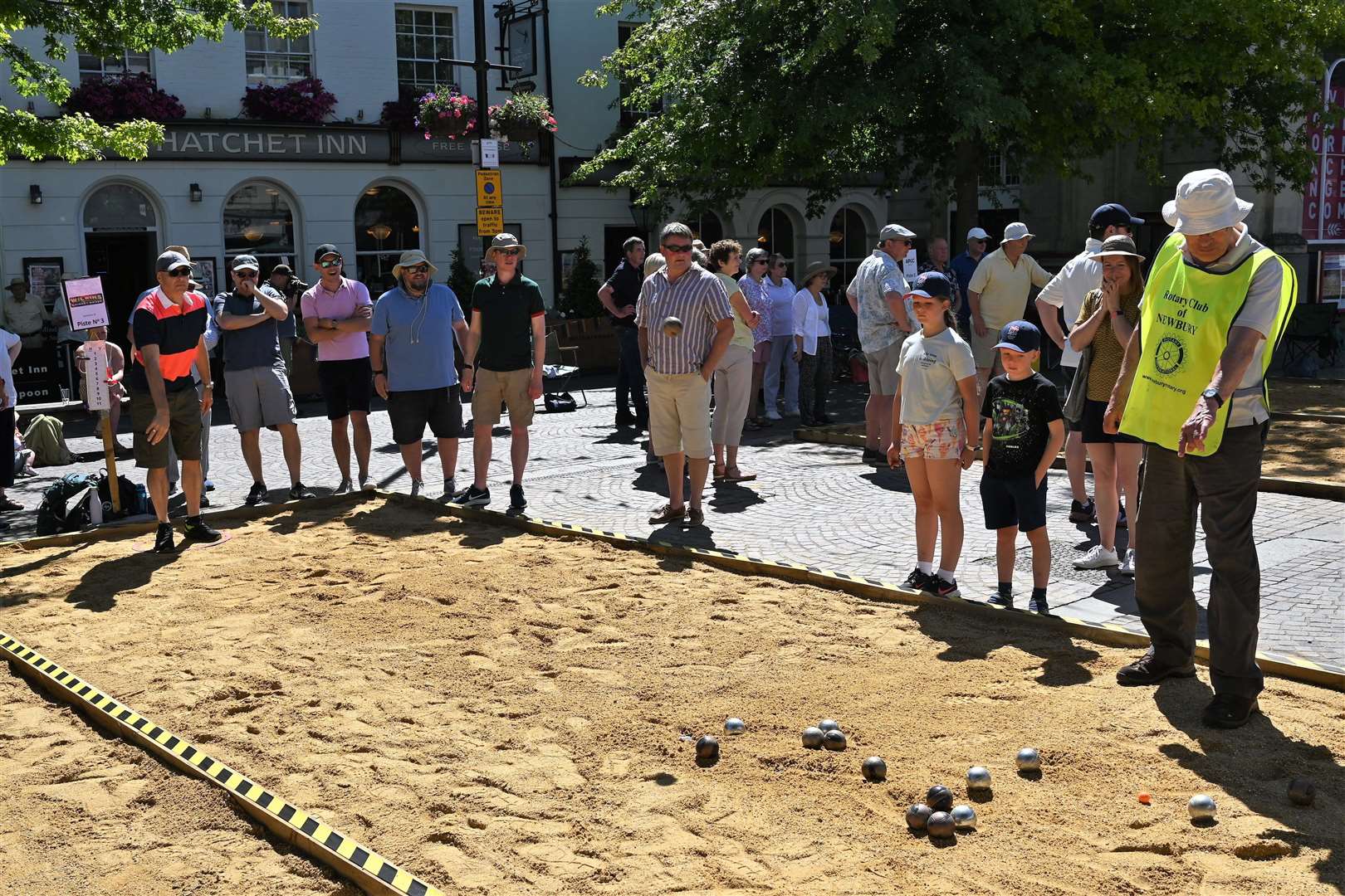 Newbury Rotary Club's boules tournament