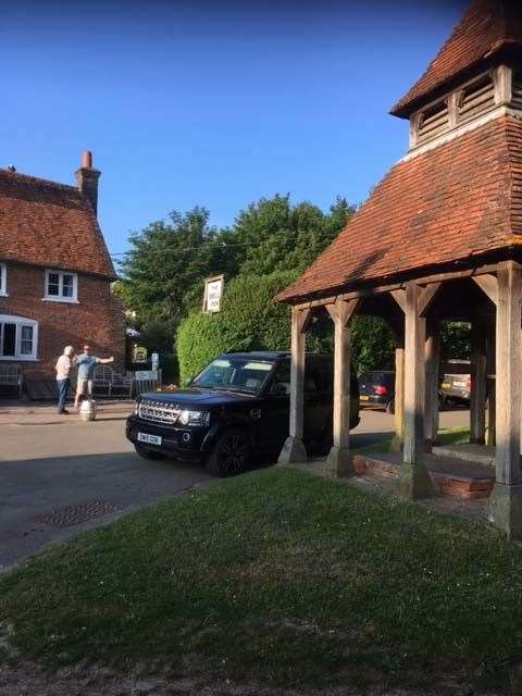 The Well outside the Bell Inn
