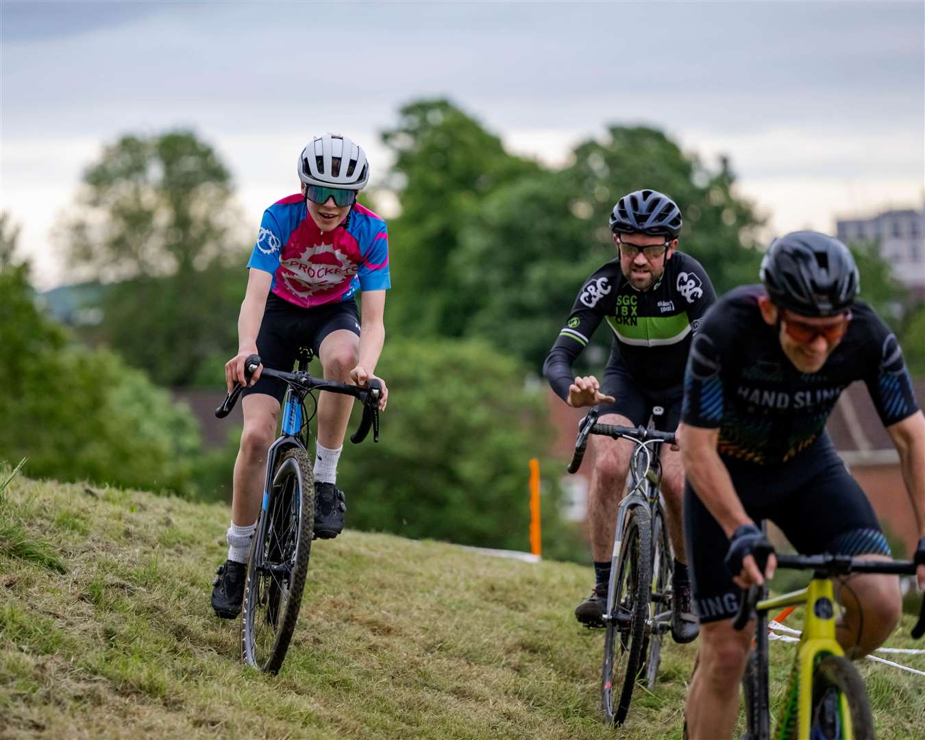 Summer Cyclocross at Newbury's Goldwell Park © David Hill