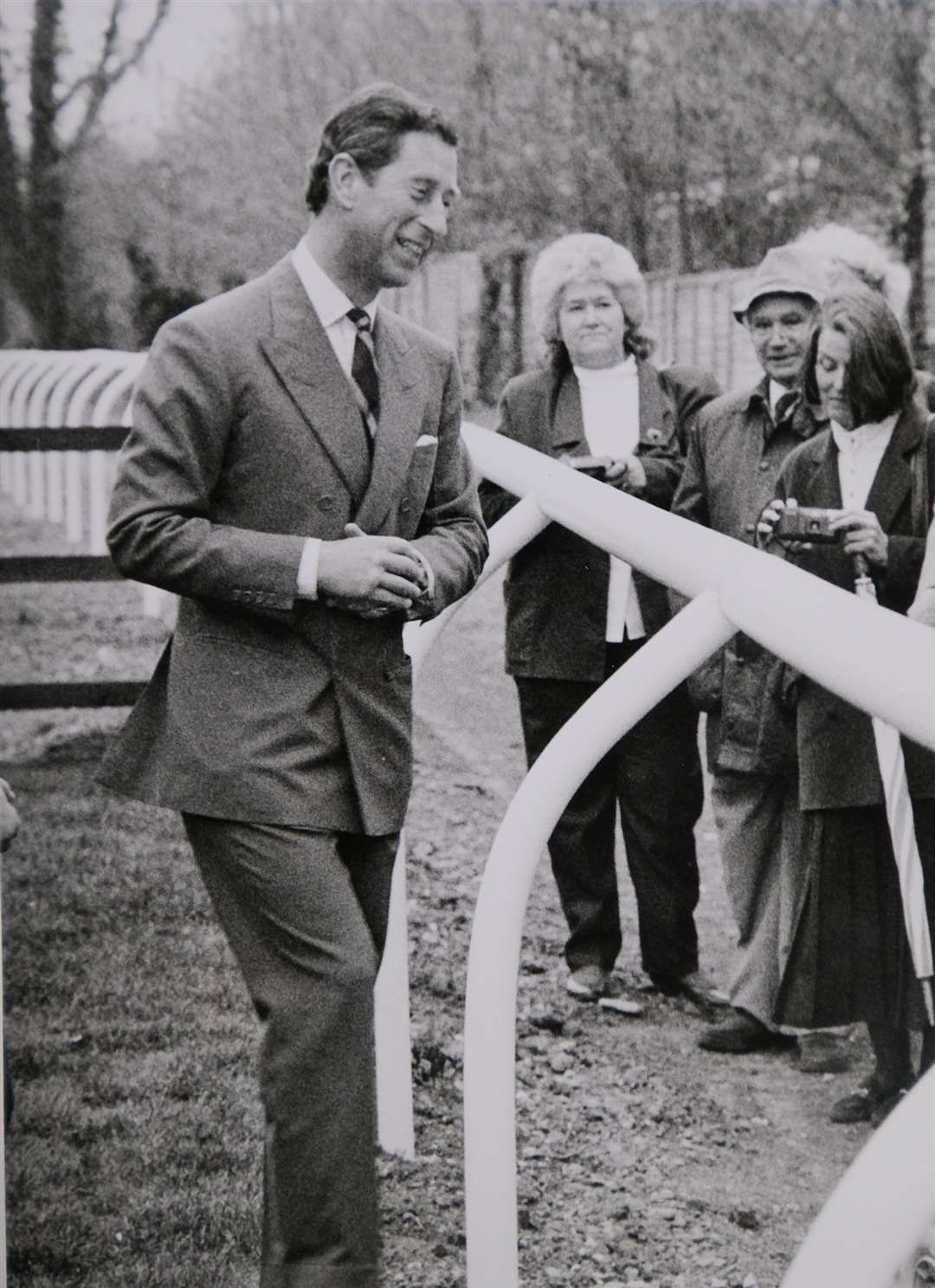In April 1992, the then Prince Charles opens Fulke Walwyn Way in Upper Lambourn