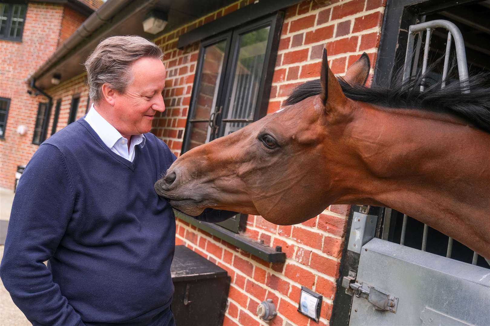Lord Cameron in Upper Lambourn
