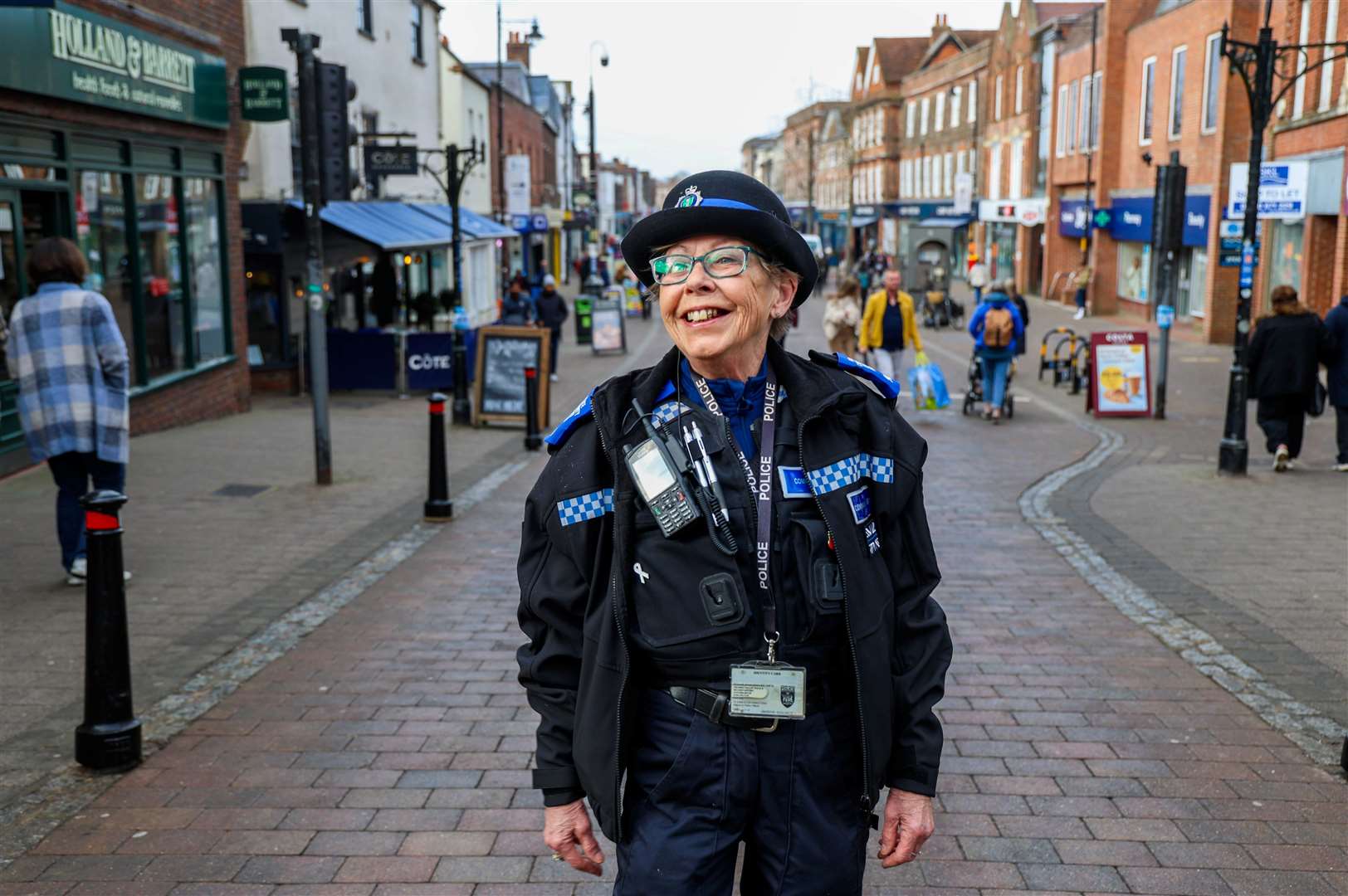 PCSO Sue will complete her last patrol at the end of the month