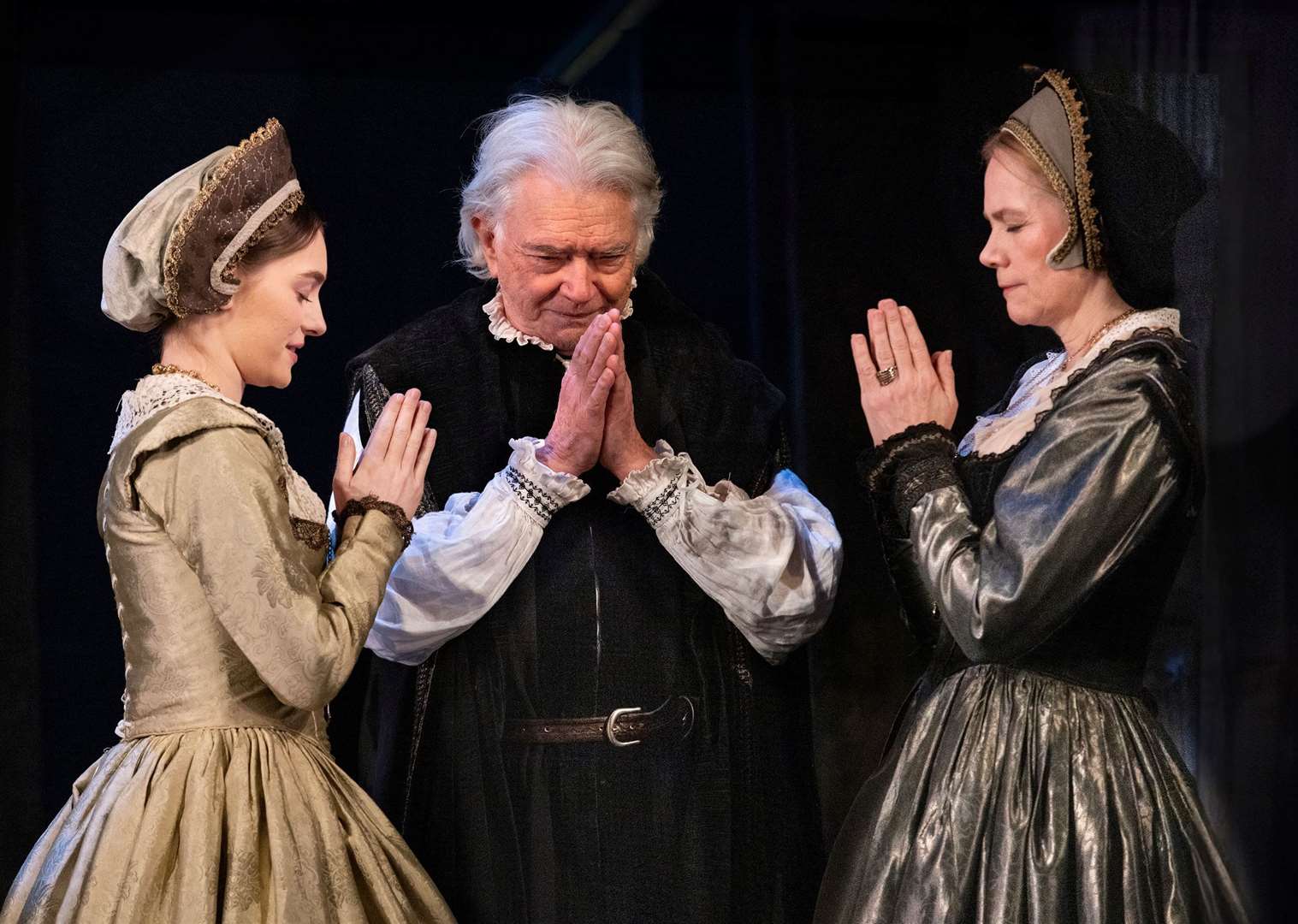 A Man for All Seasons Annie Kingsnorth, Martin Shaw, Abigail Cruttenden Pic: Simon Annand