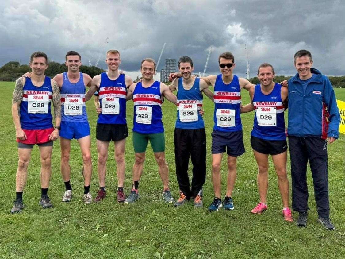 The Newbury AC men’s teams