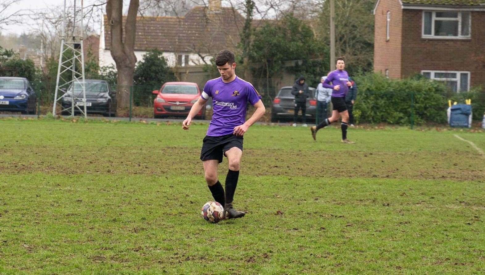 NWX in a recent clash with Plough on the Green in Newbury Sunday League - Photo: @ciaranquinnedits