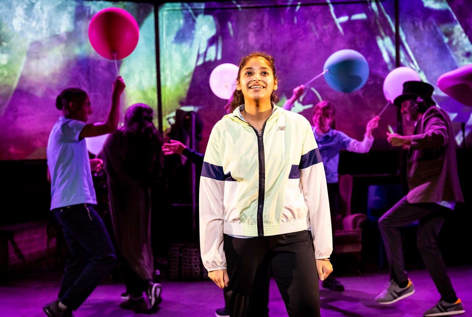 Jessica Kaur as Amber in Run Rebel, photo by Pamela Raith