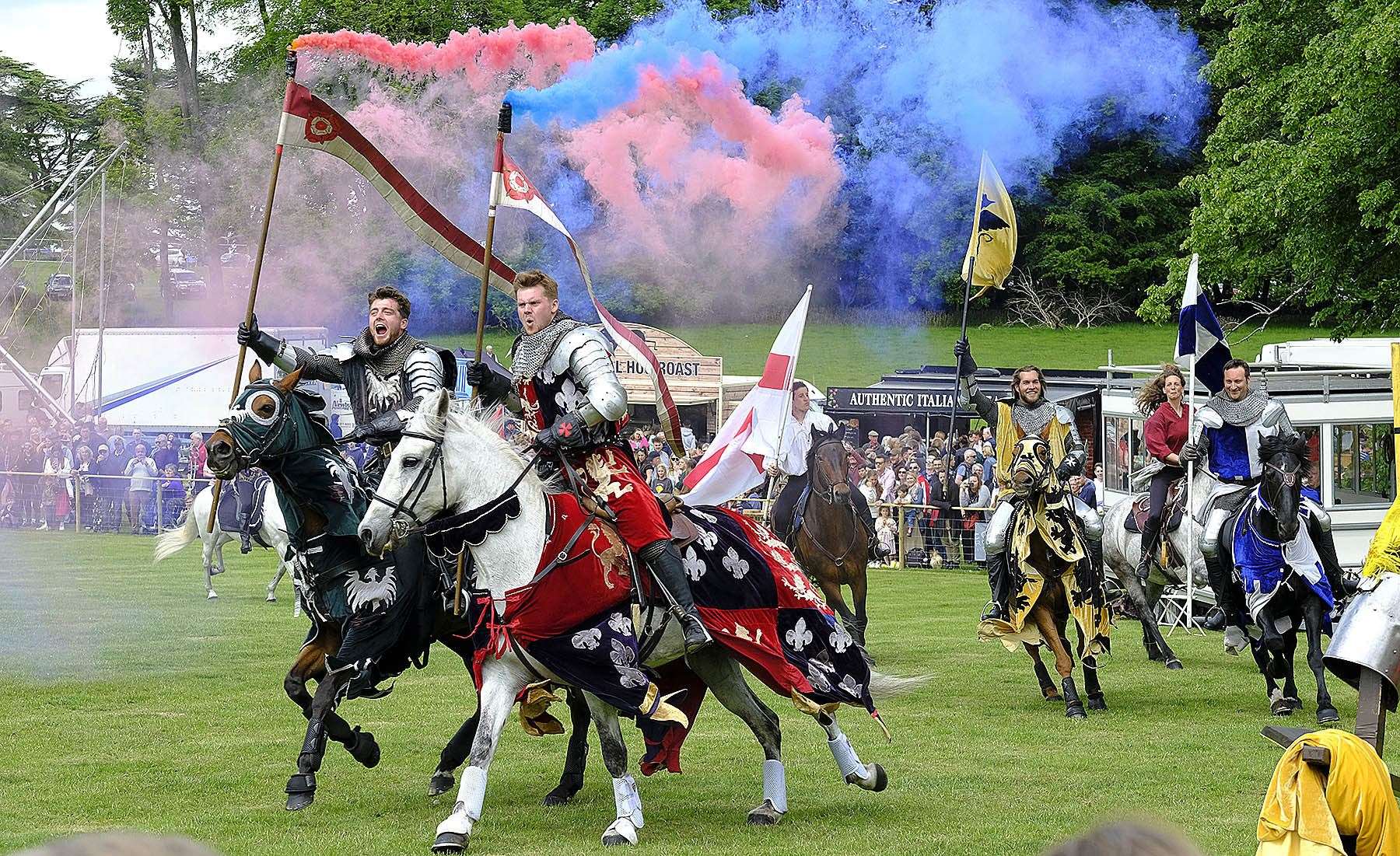 The Knights of Middle England take the applause
