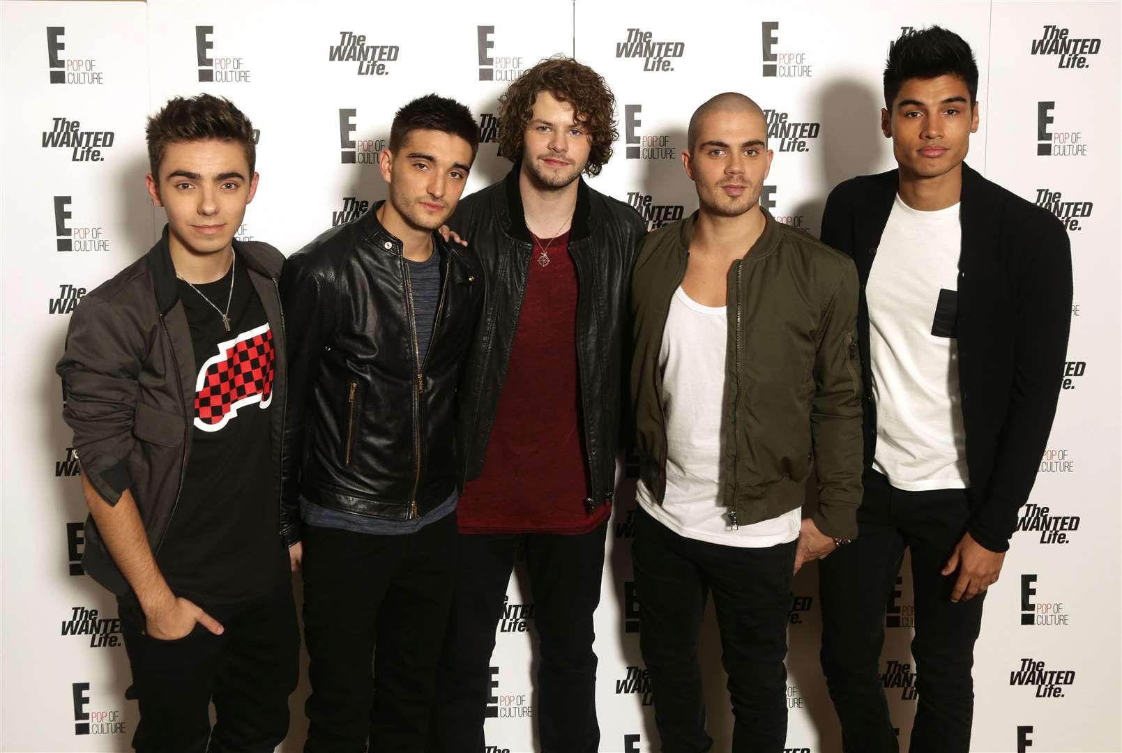 Nathan Sykes, Tom Parker, Jay McGuiness, Max George and Siva Kaneswaran of The Wanted (Yui Mok/PA)