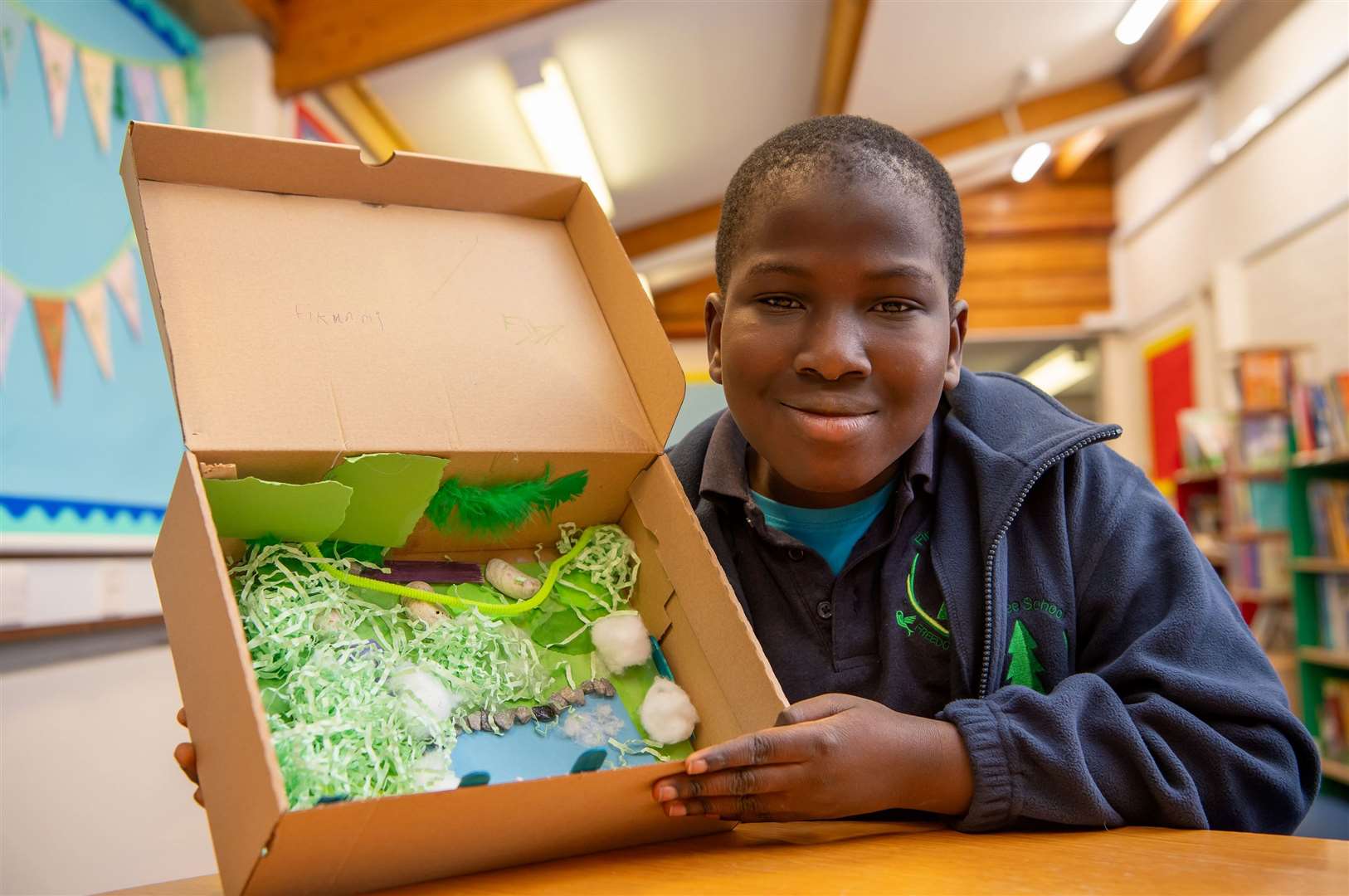 Fikunmi's creative wildlife-friendly garden was a worthy competition winner