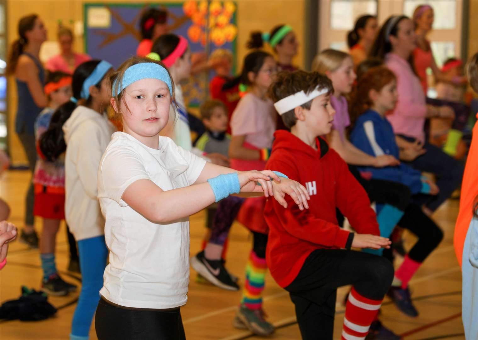 Thorngrove School’s annual charity aerobathon on Friday, February 14