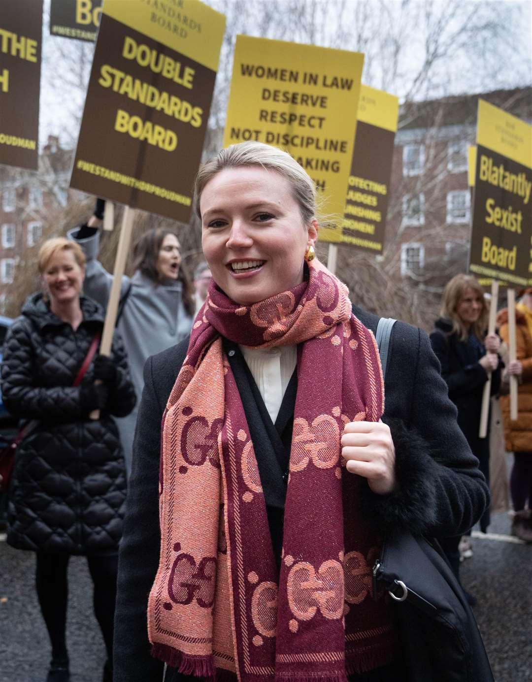 Charlotte Proudman is accused of professional misconduct over a series of tweets (Stefan Rousseau/PA)