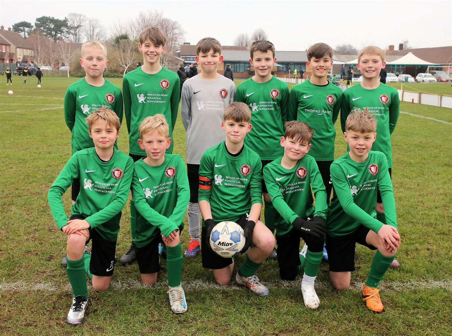 Newbury Squad - back row (left to right) Oliver Clacy, Fred Risdale, Thomas Hayward, Joshua Hill, Shun Marter, Leo Jenkins. Front row (left to right) James Airey, Charlie Herald, Owen Pugh (C), Charlie Cull, Connor Roszczyk. Not in photo - Otto Bown.