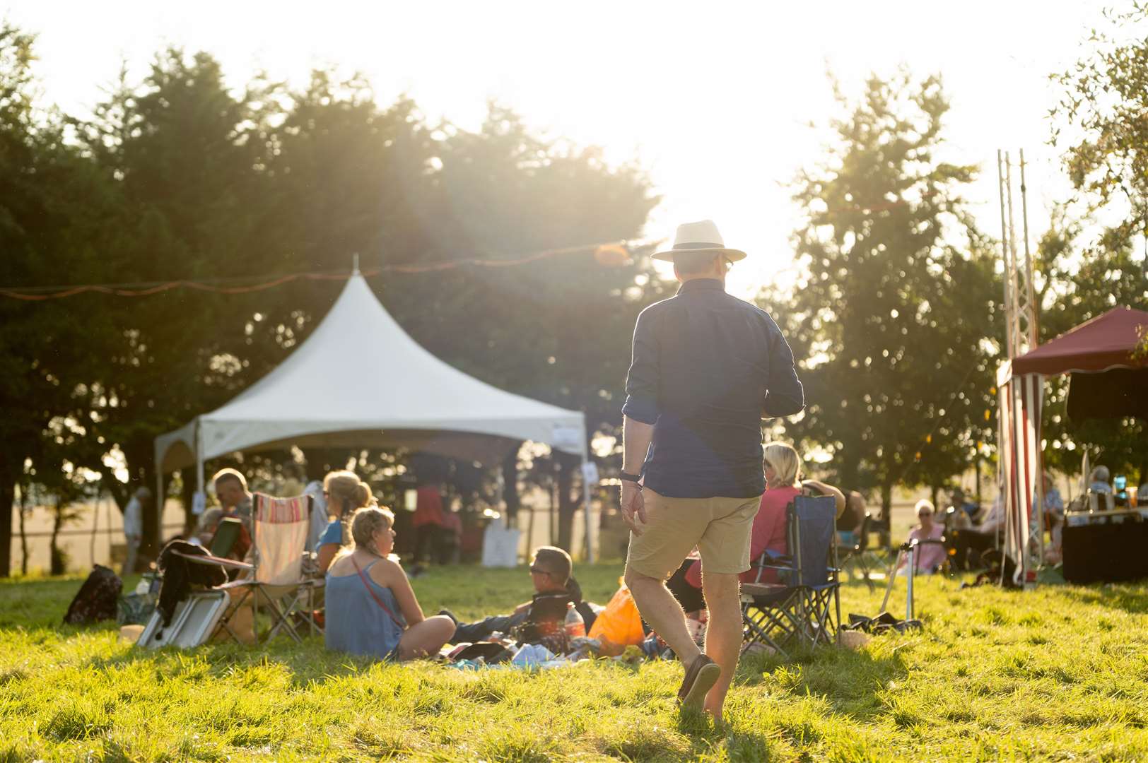 Hundreds of Kingsclere residents turned up to the first edition of the festival, credit: Sebastian Engert Photography