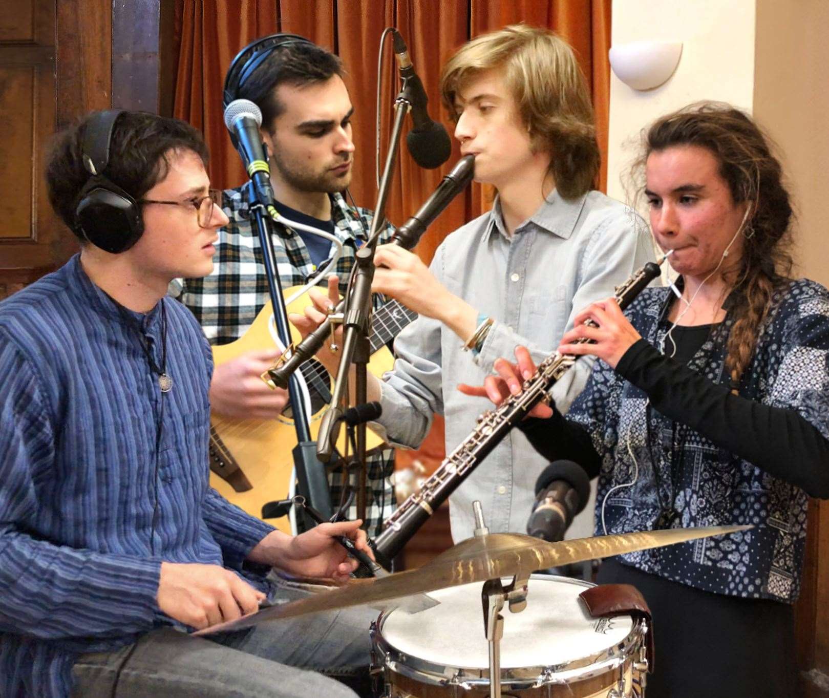 Finn Collinson band, picture Rowan Collinson