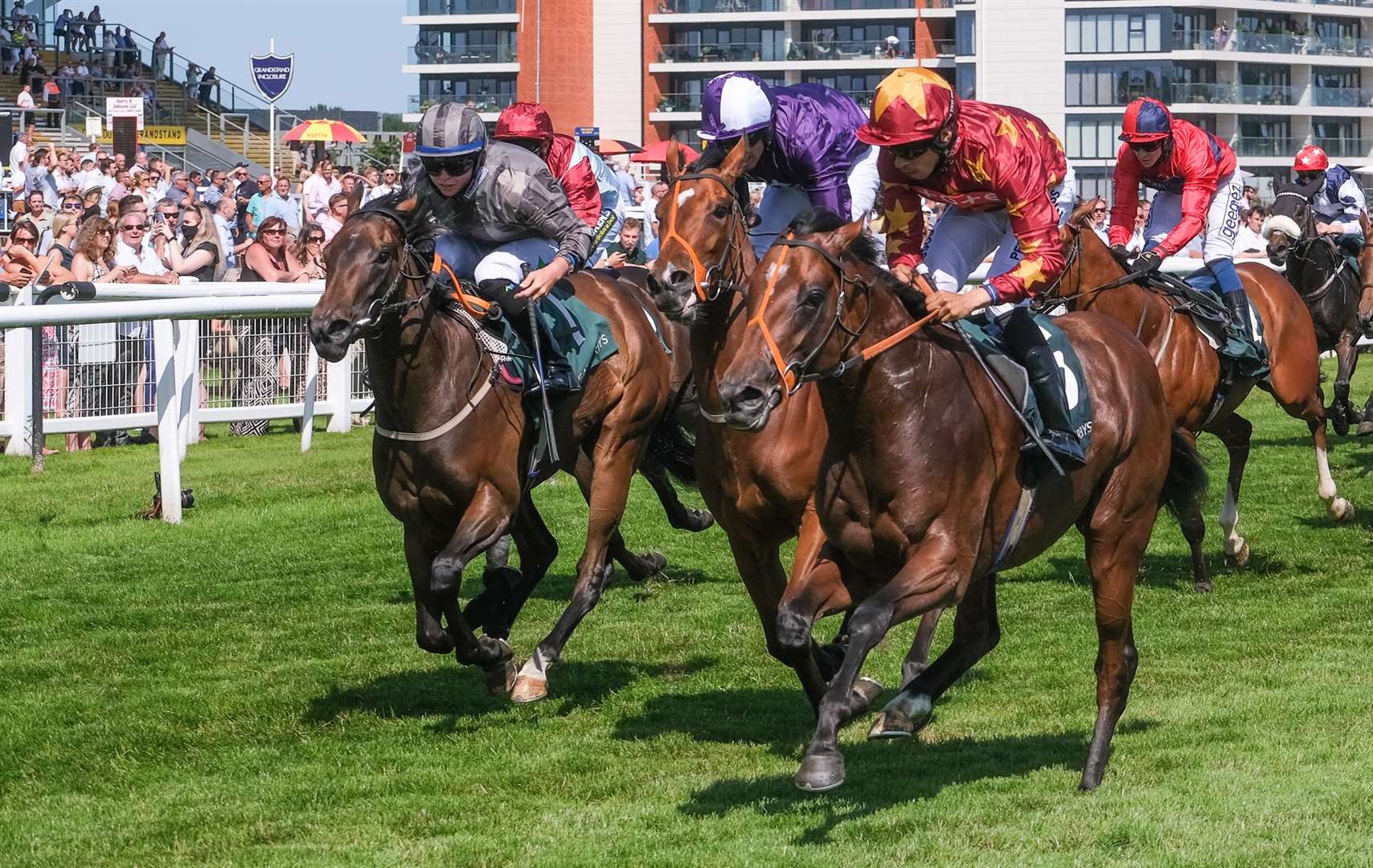 Gubbass on the way to Super Sprint victory at Newbury Pic: Phil Cannings