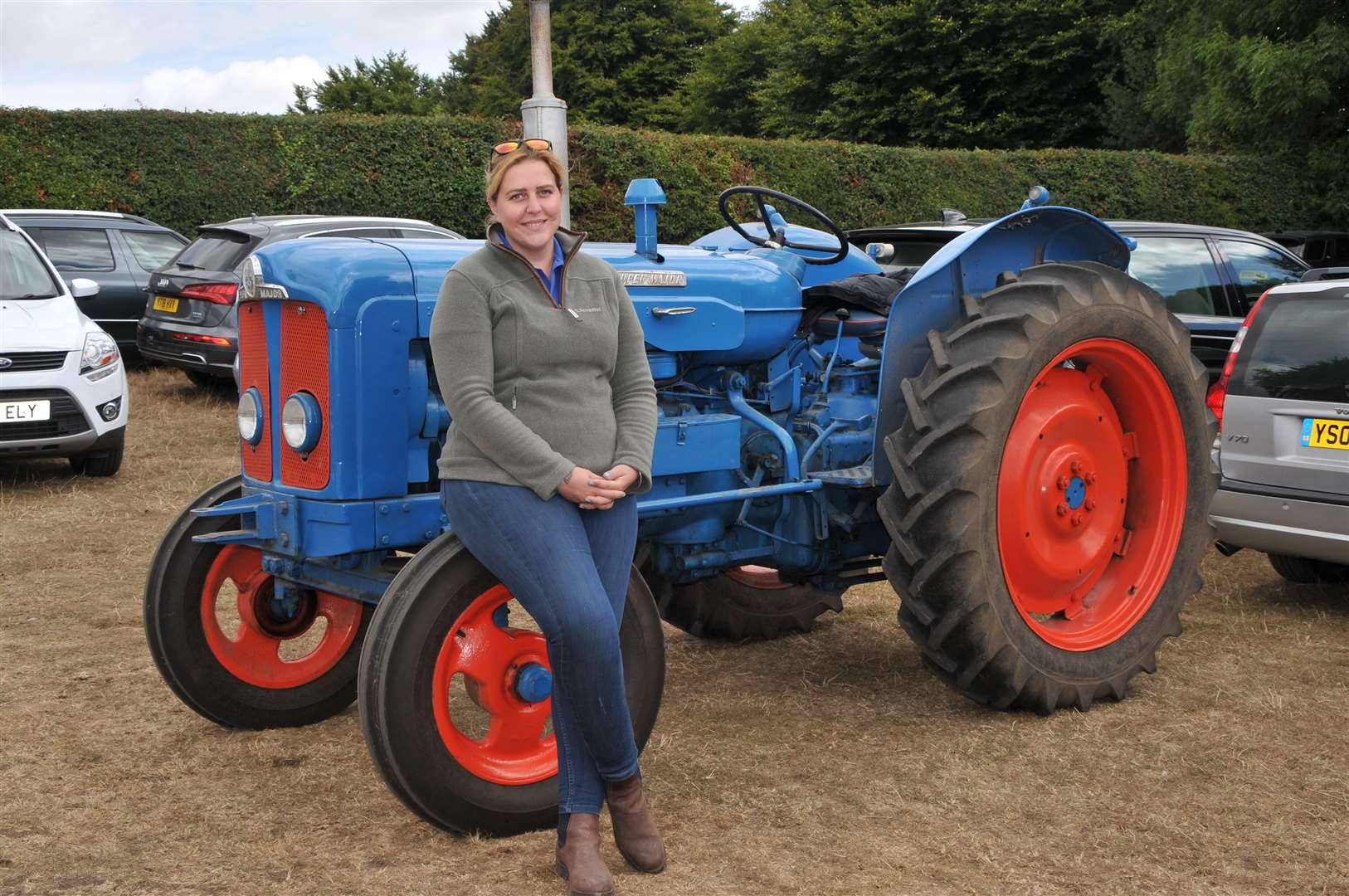 Lucy Wale's Fordson Super Major 196, picture Geoff Fletcher