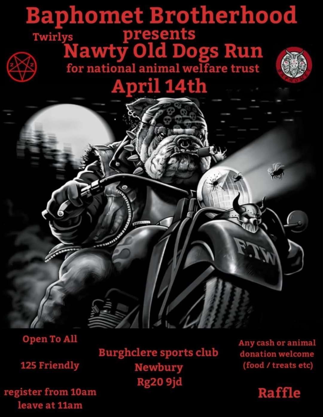 Details for this Sunday's motorcycle meet