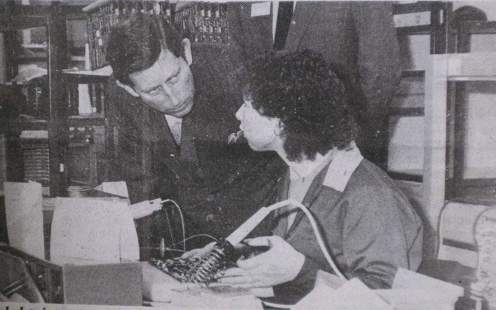 In December 1986 he visited Quantel in Newbury