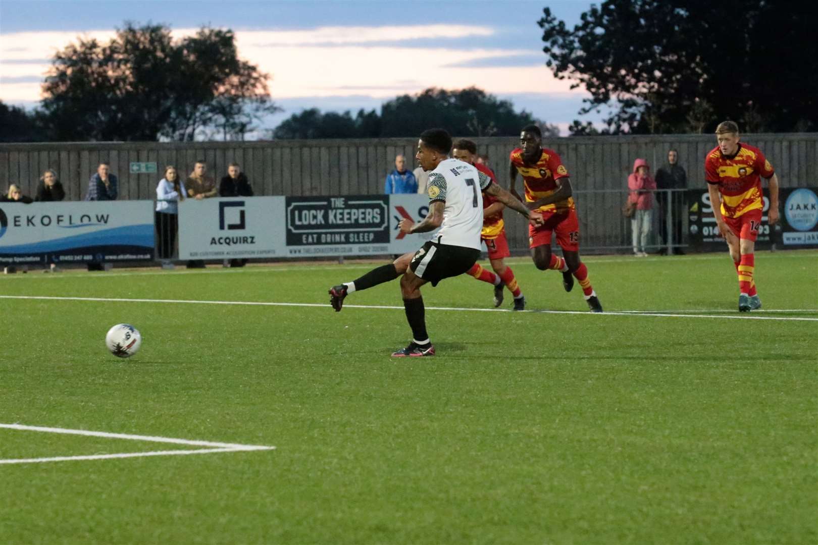 Michael Fernandes despatches his late penalty