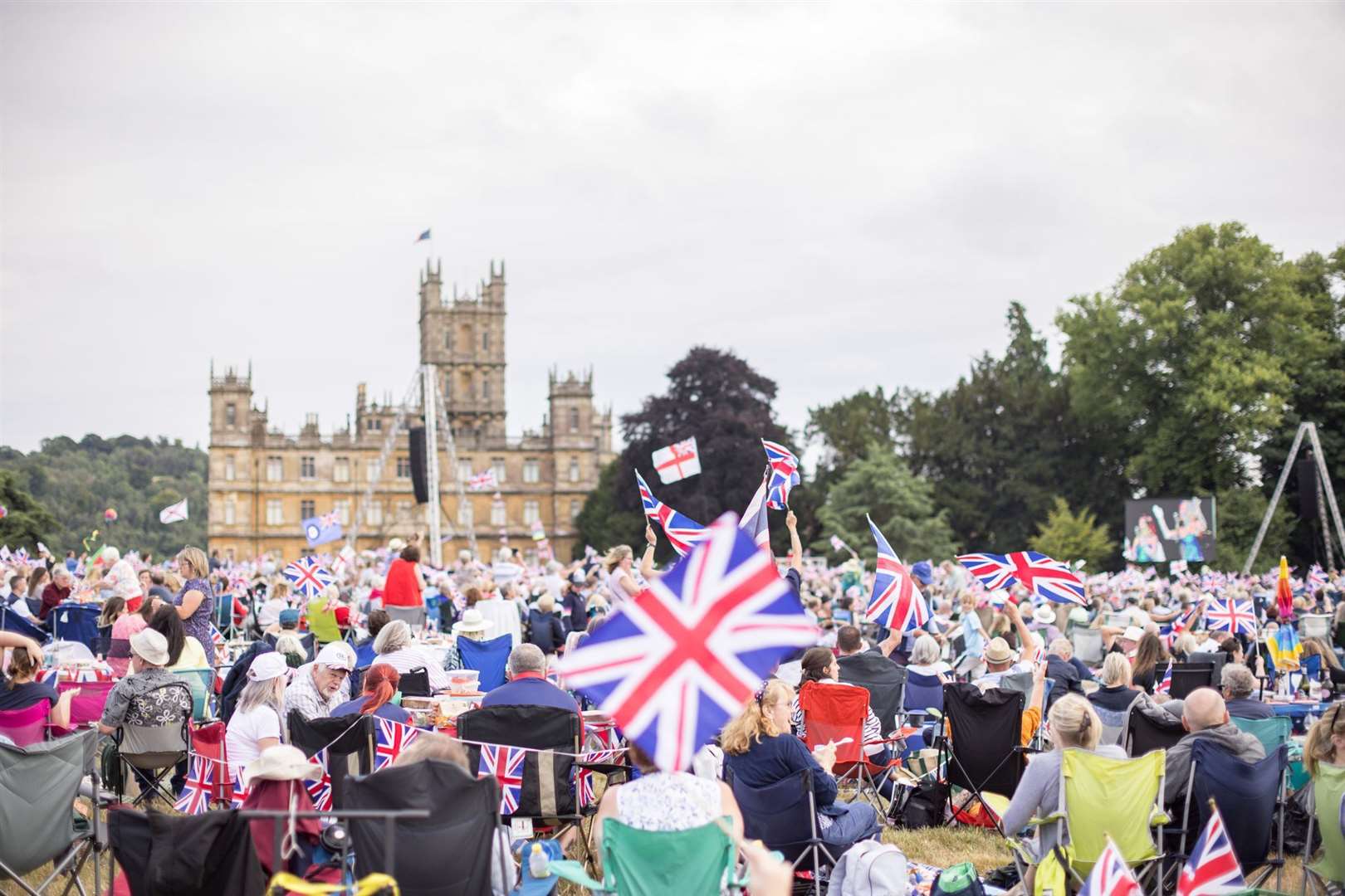 Battle Proms at Highclere Castle