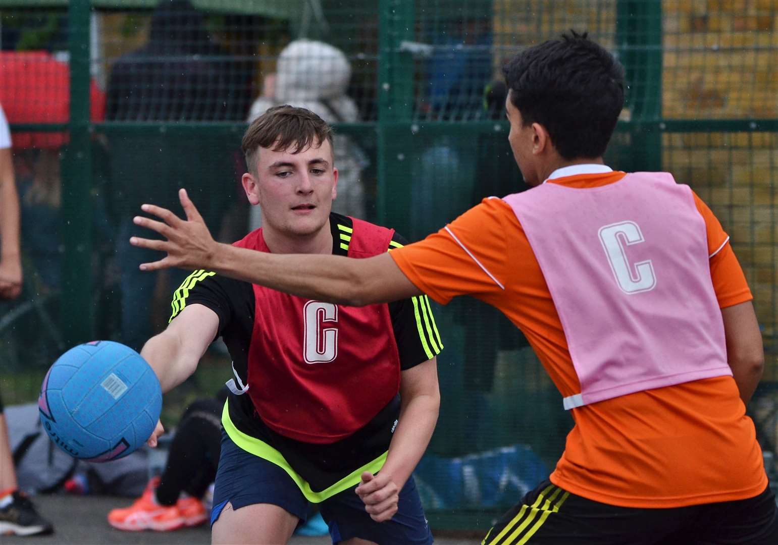 The charity netball matches at Kennet School raised money for West Berkshire Homeless and the DEC Ukraine Appeal