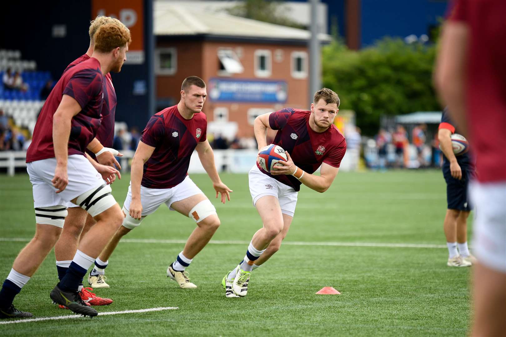 Ollie Allan on England duty in Coventry - Photo: RFU Collection via JMP UK