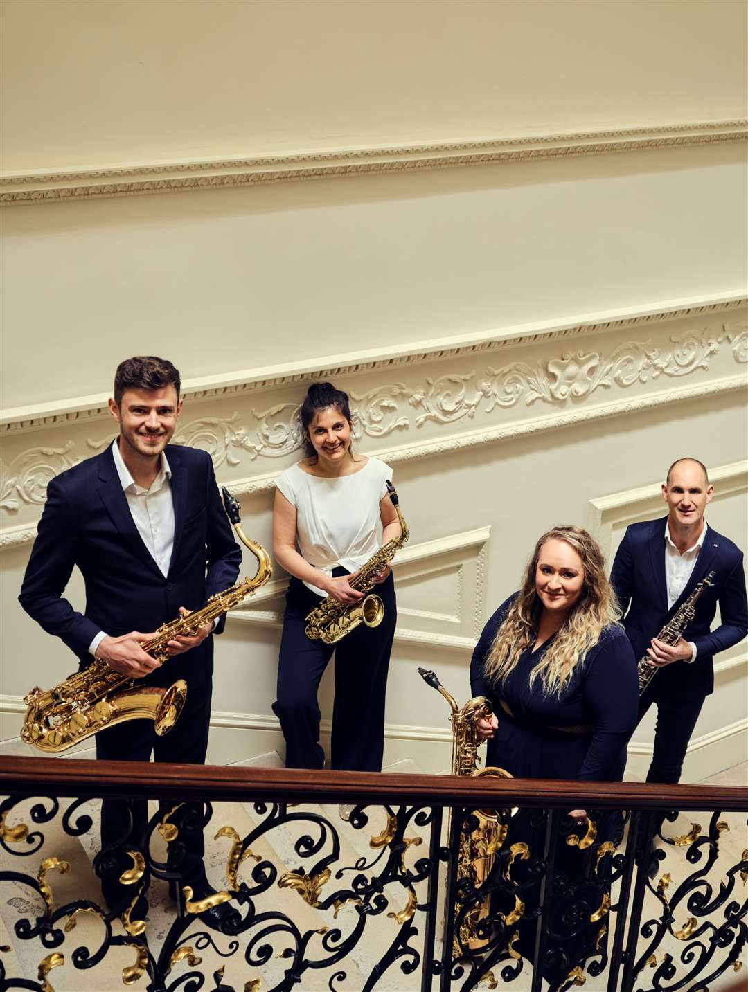 Ferio Saxophone Quartet pic Alessandro Tear