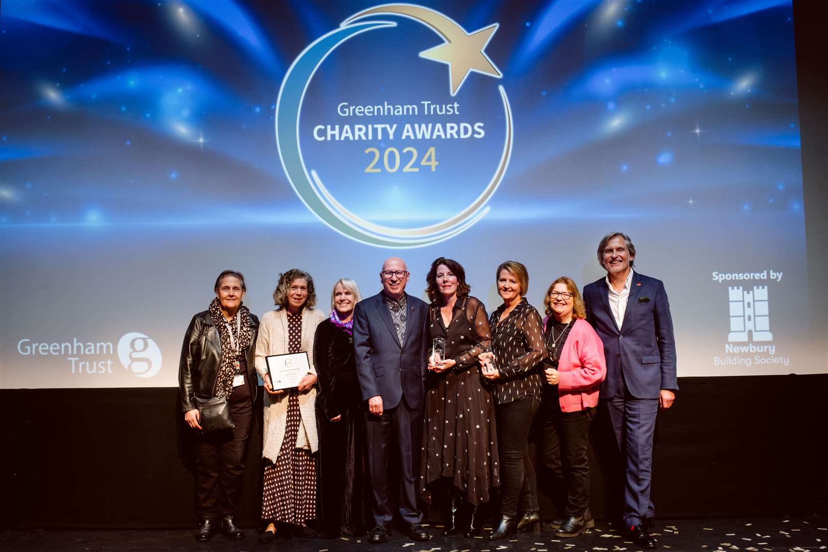 The winners of the Greenham Trust Charity Awards 2024