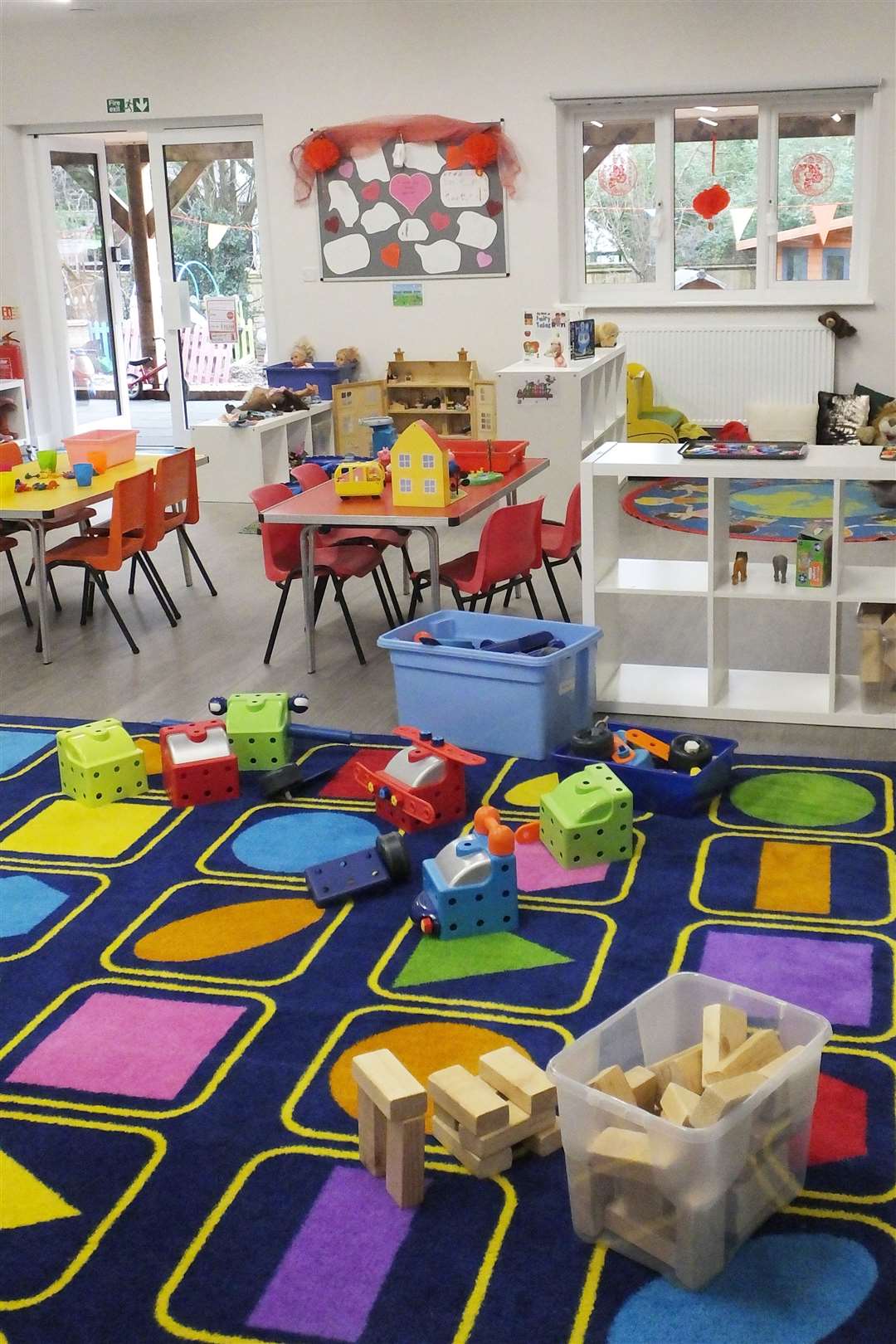 The new playroom for Impstone Preschool