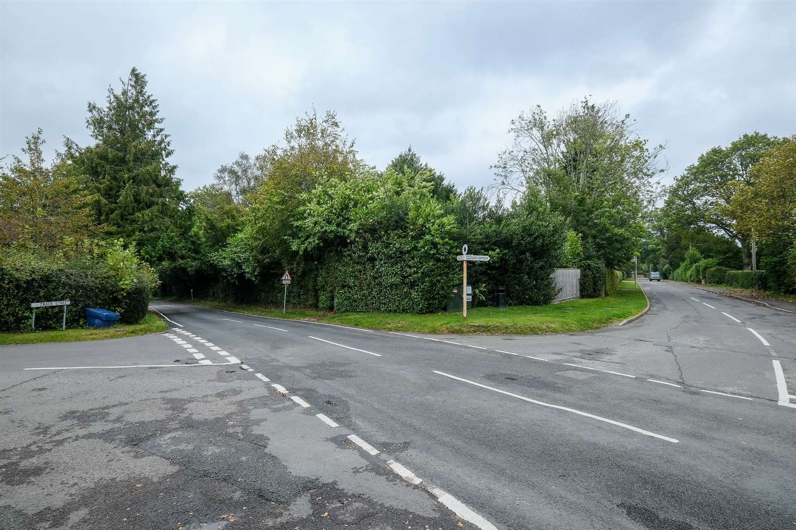 The proposed site of the mast in Woolton Hill.