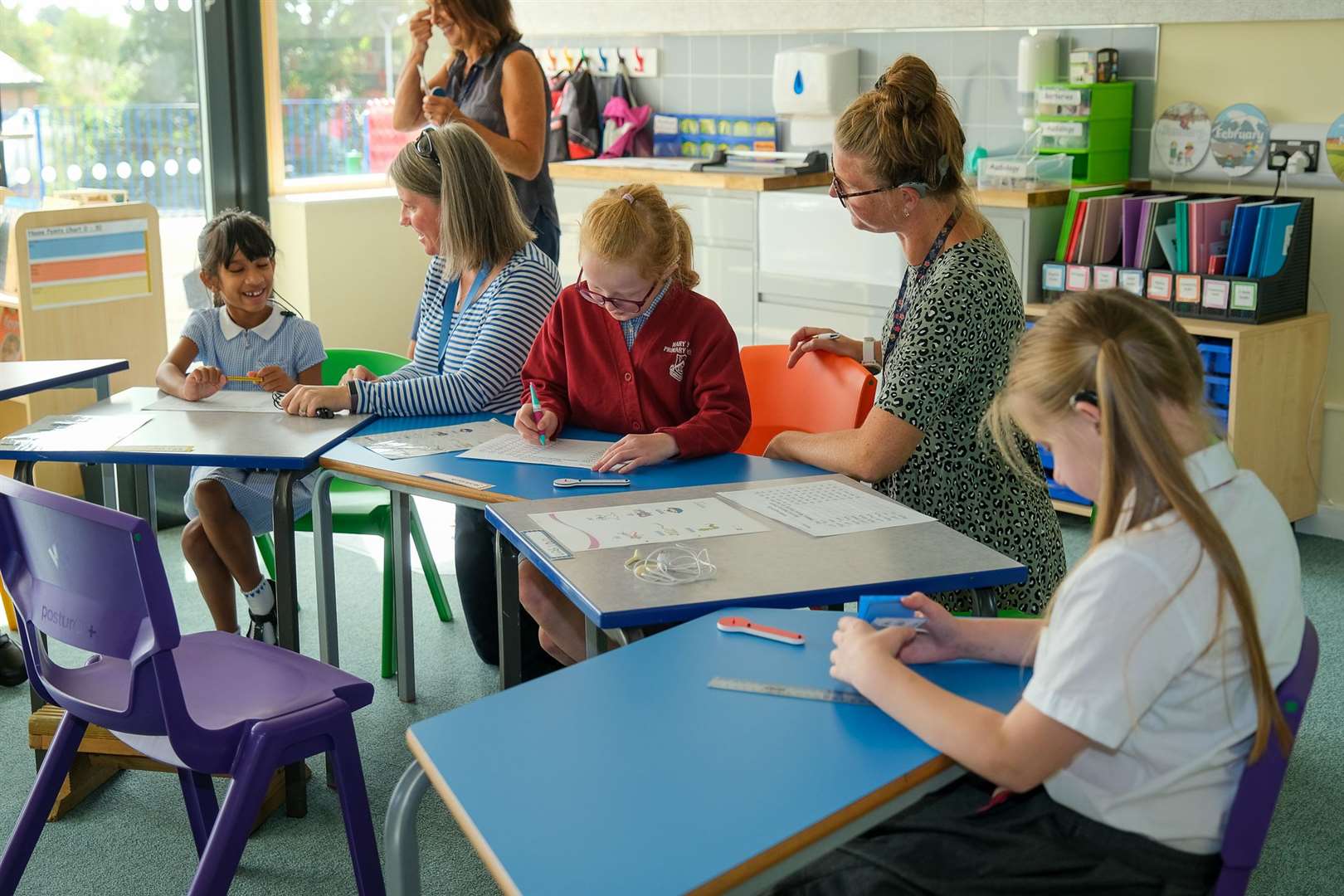 The new Mary Hare Primary school opens for the first day of school.. (59104441)