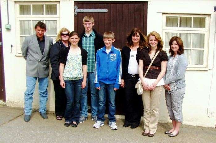 The Birky visiting Delamere Stables, Lambourn in 2011. Credit: Michael Dowdeswell