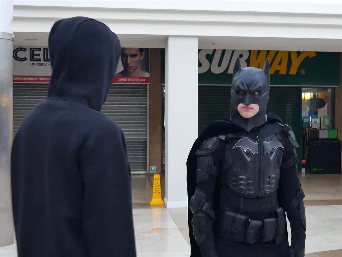 Shots from Leo's upcoming release Batman:Redemption