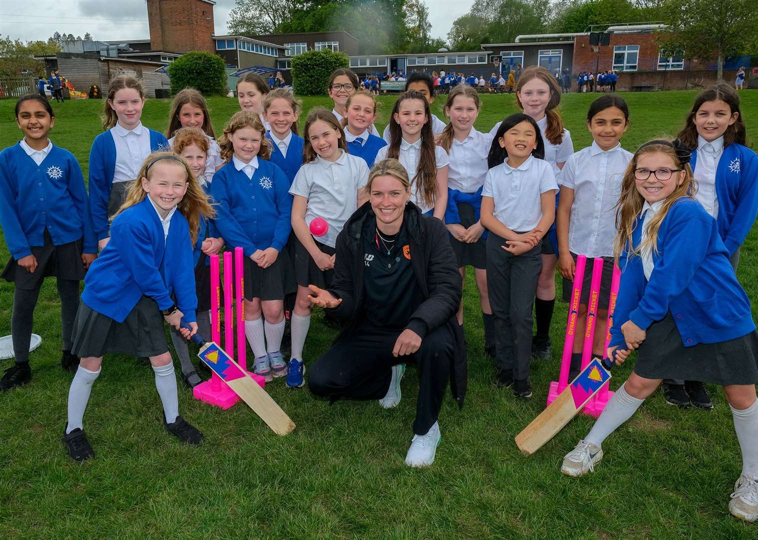 Lauren Bell visits John Rankin School