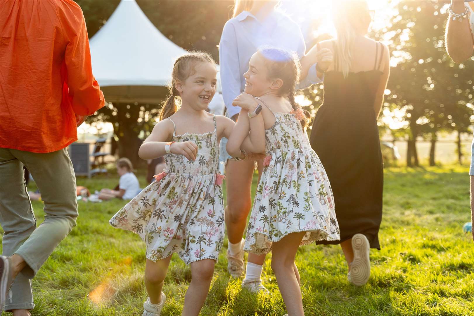 Hundreds of Kingsclere residents turned up to the first edition of the festival, credit: Sebastian Engert Photography