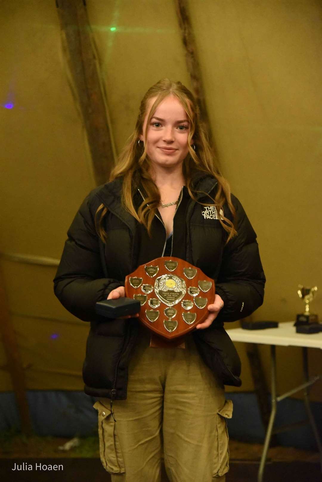 Carly Chisholm - best senior female track athlete
