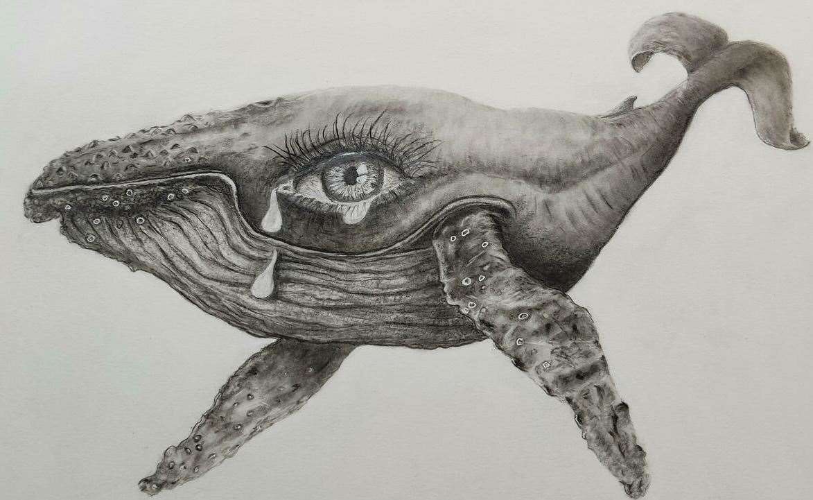 Ludmila Cummings Crying Whale