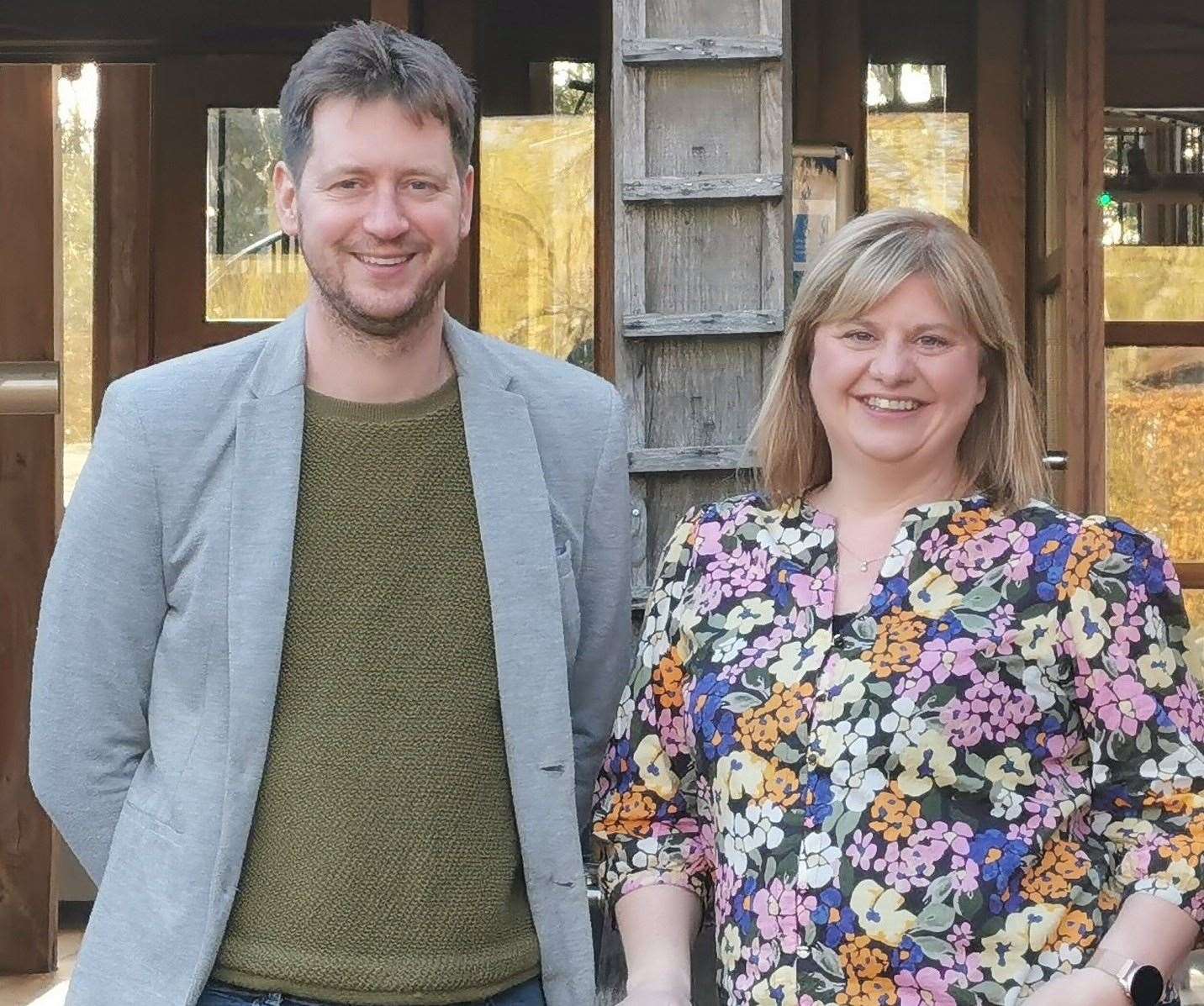 Paul Hart and Claire Murray at The Watermill