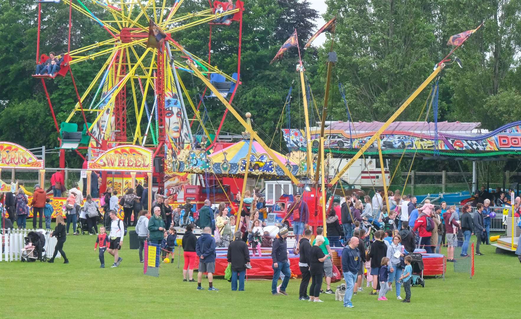 Fun Fair at Thatcham Family Fun Day