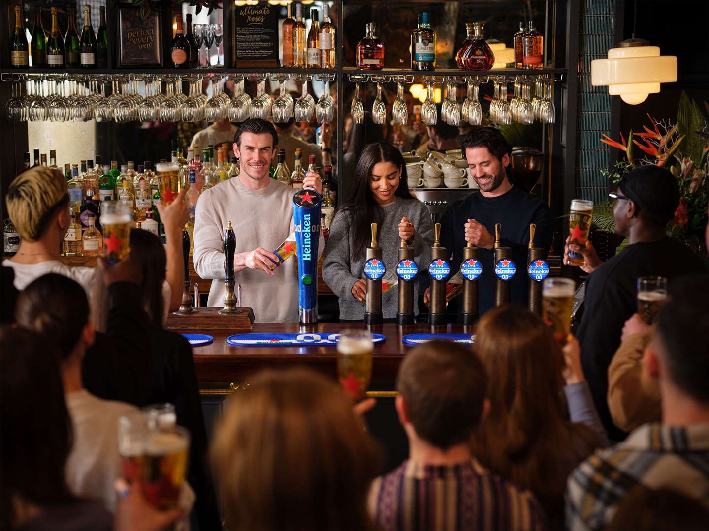 The Globe pub was part of a Guinness World Record pint pour