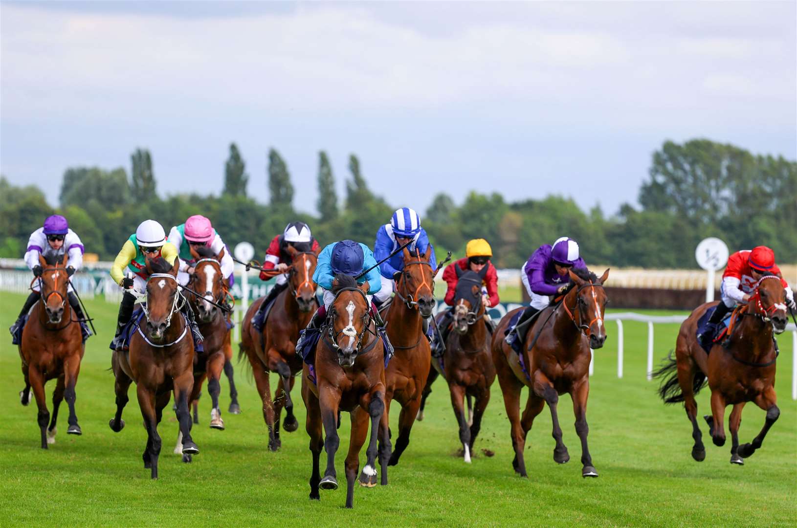 Racing returns to Newbury