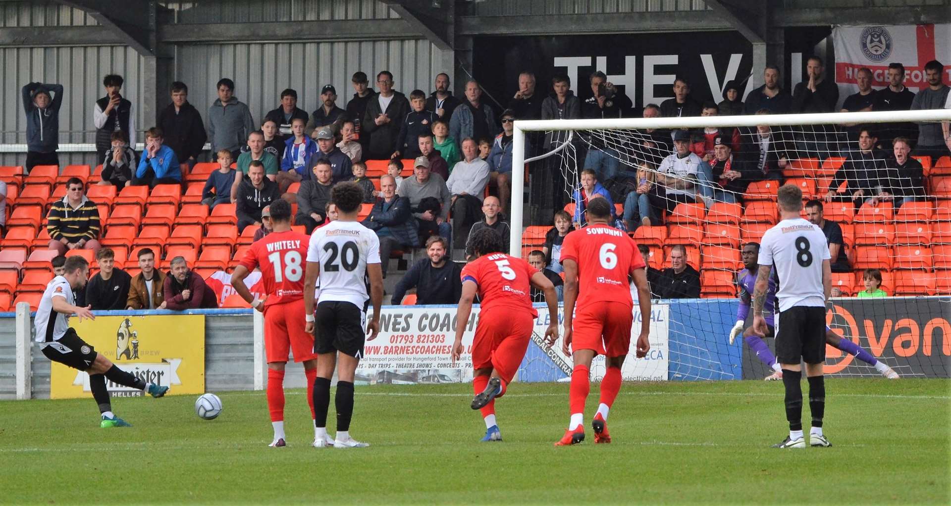 Ryan Seager scores from the penalty spot