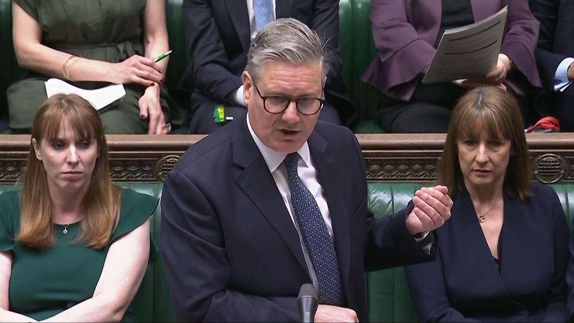 Political opponents seized on the report as an attack on Sir Keir’s net zero ambitions (House of Commons/UK Parliament/PA)