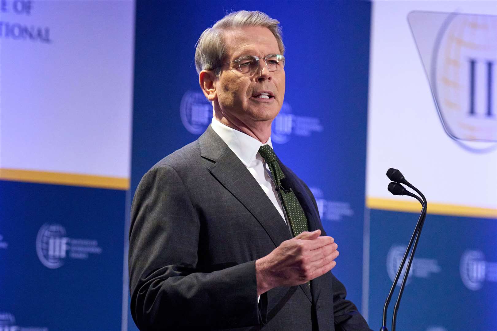 Rachel Reeves is expected to meet Scott Bessent on Friday for talks on a UK-US trade deal (Jacquelyn Martin/AP)