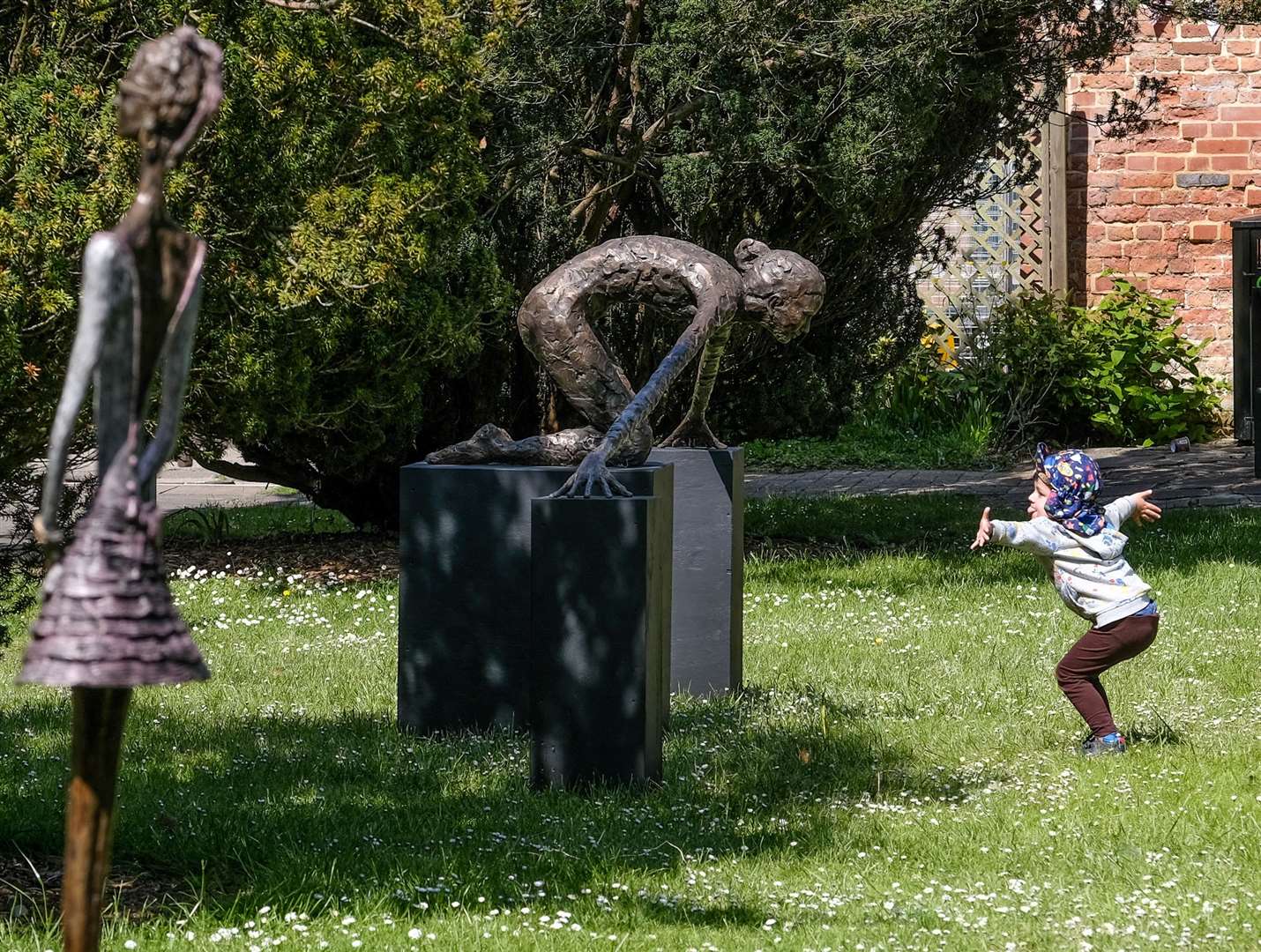 Shaw House - Altered States Open Air Sculpture Exhibition Ref: 22-0821 Picture by Phil Cannings