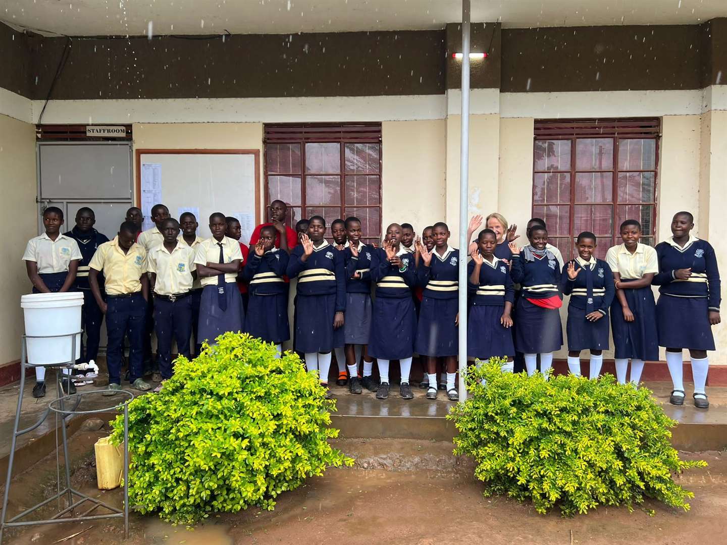 Pupils of the Nabugabo Community Learning Centre in Uganda